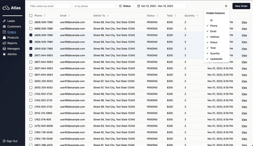 Get real-time reports and analytics